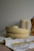 Set of Butter Pasta Bowls